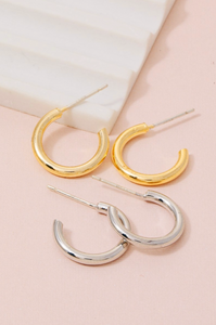 Glitter In Your Eyes Hoops