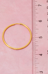 Fearless Large Hoop Earrings
