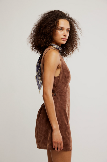 Atlas Suede Mini Dress