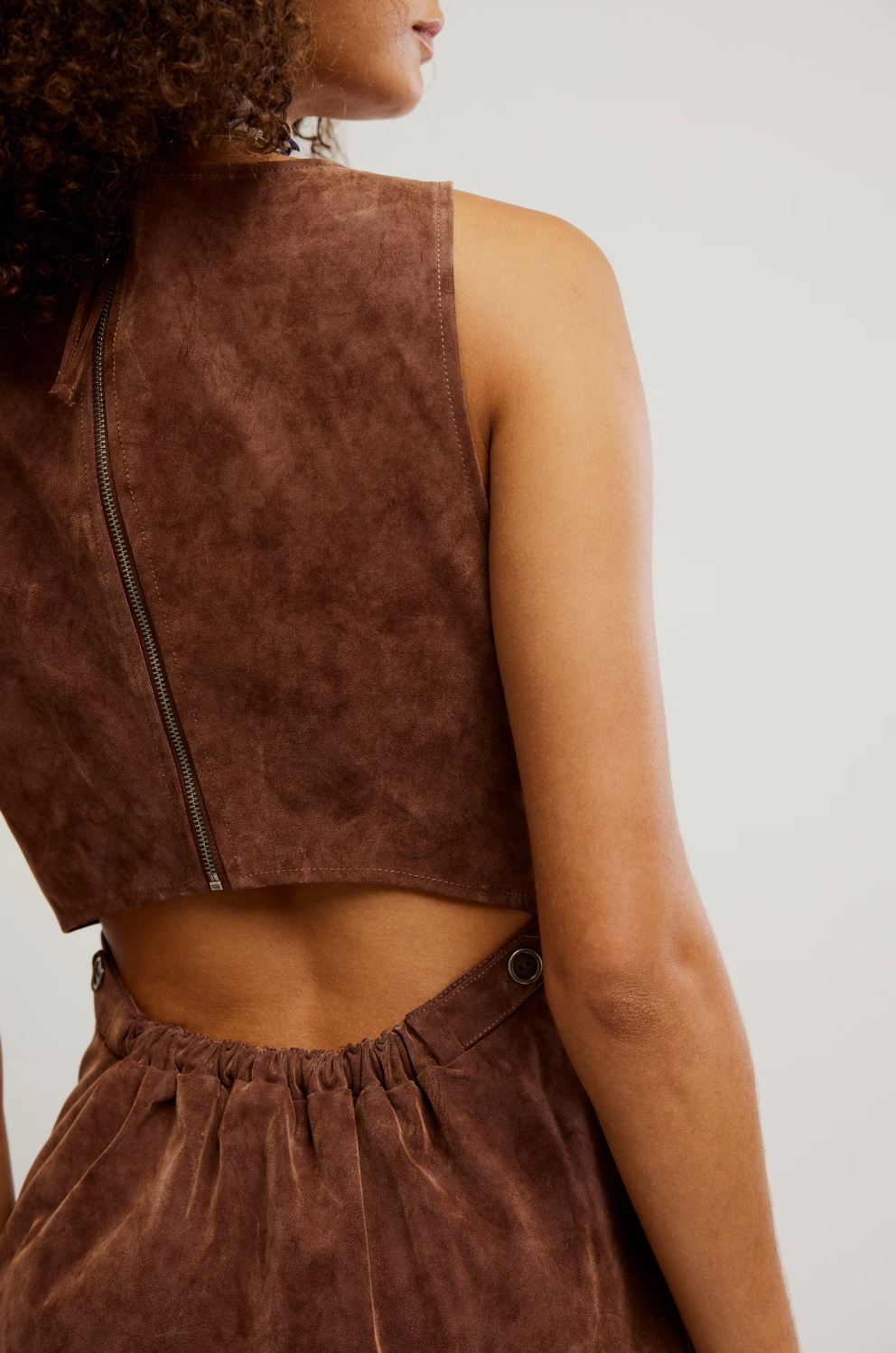 Atlas Suede Mini Dress