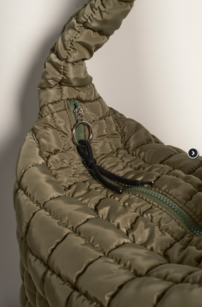 Quilted Carryall Bag Seagrass