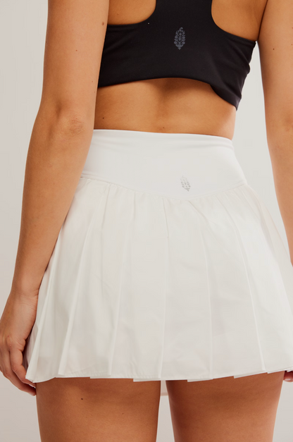 Swing Of Things Skort White
