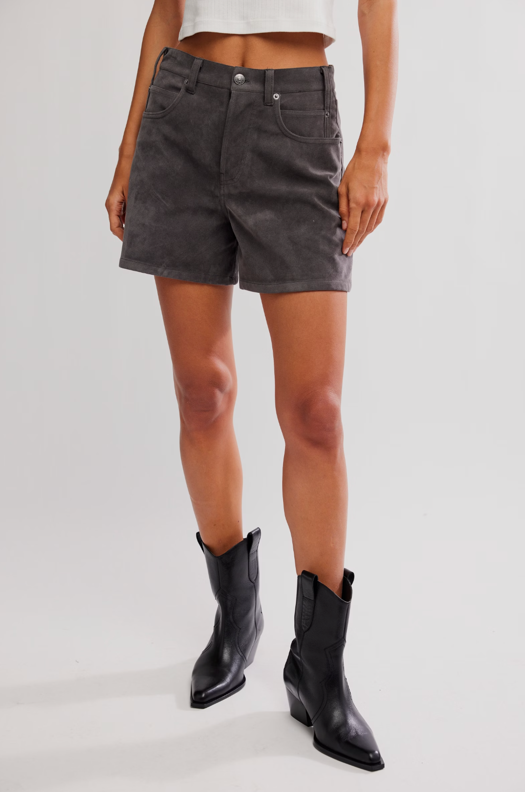 Tippi Vegan Suede Short