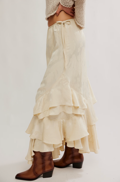 Autumn Promenade Maxi Skirt