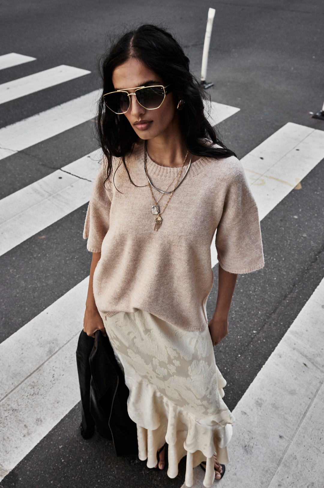 Autumn Promenade Maxi Skirt