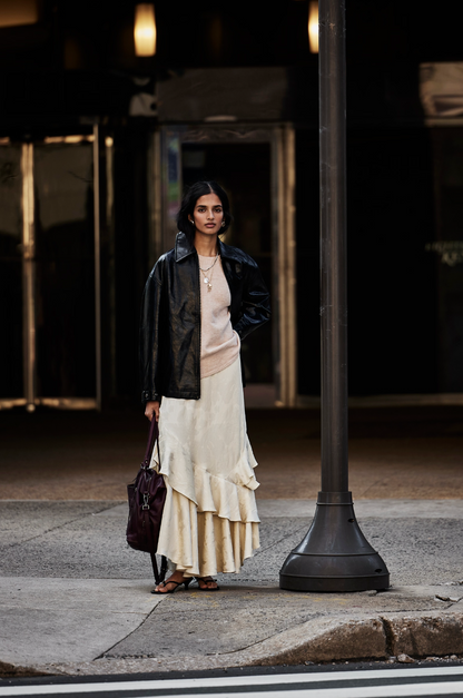 Autumn Promenade Maxi Skirt