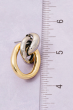 Load image into Gallery viewer, Sugar Coated Two Tone Earrings