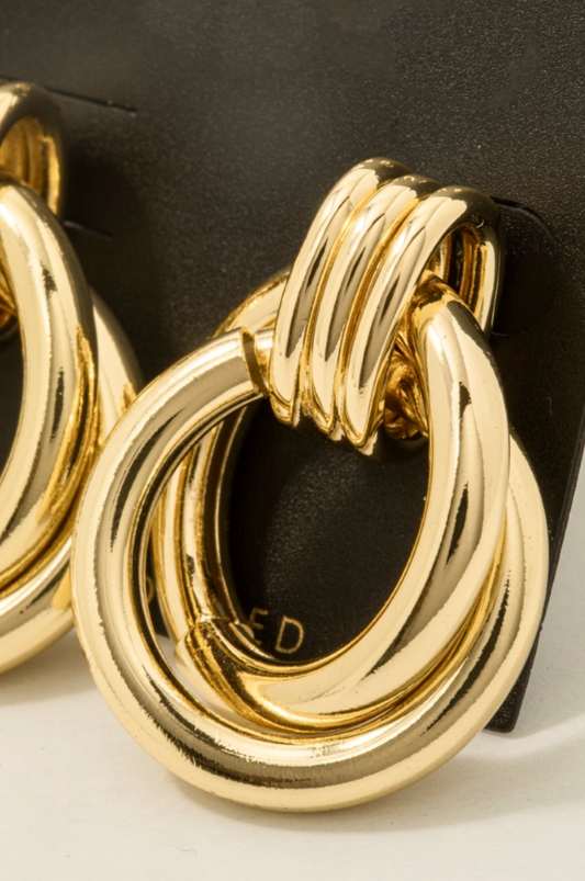 Cloud 9 Layered Earrings