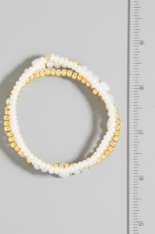 Lizzie Beaded Bracelet Set