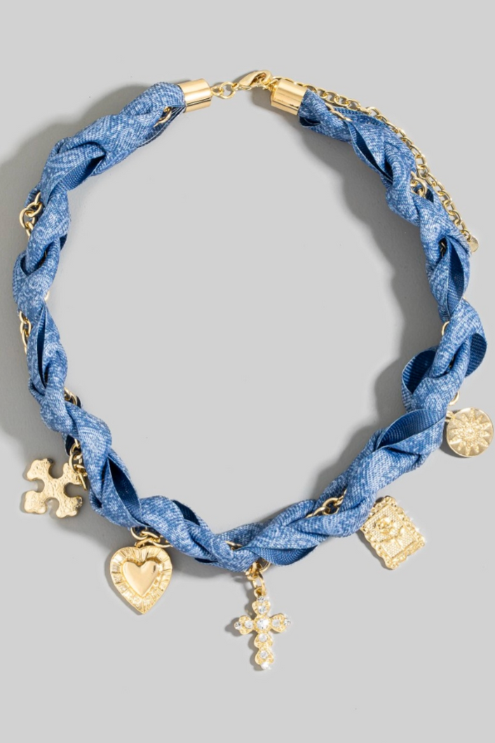 Paisley Bandana Necklace