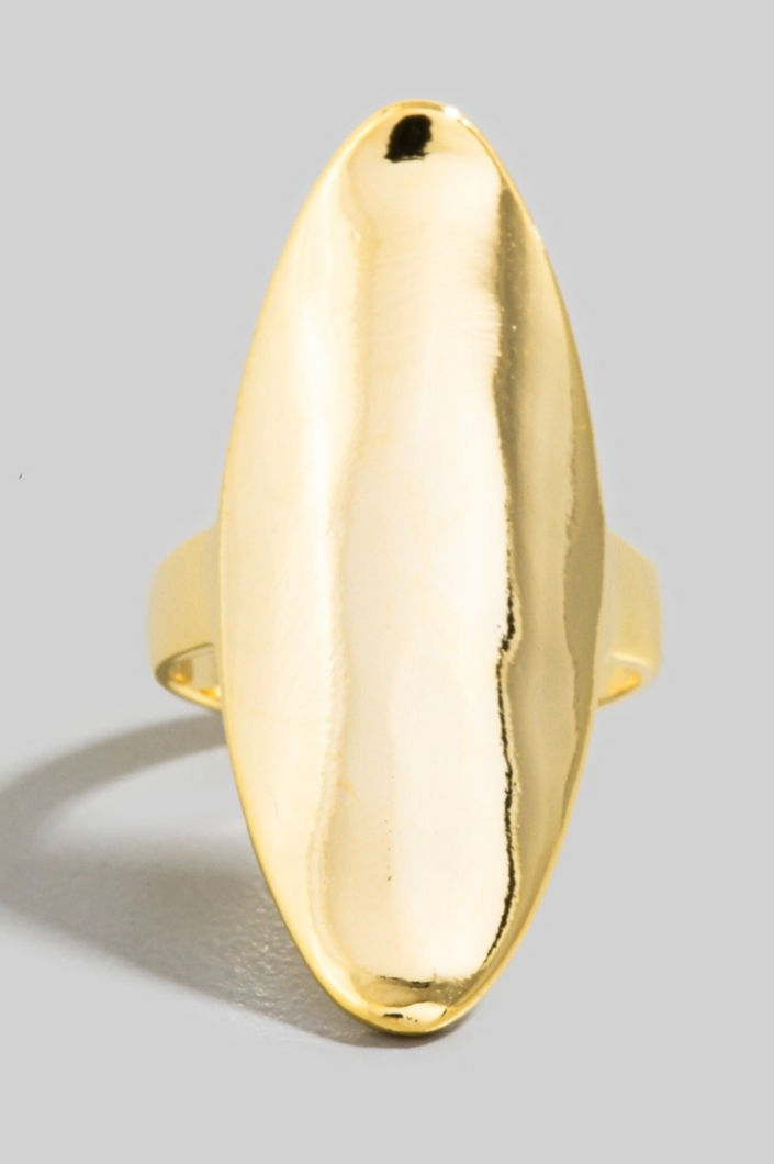 Half Of Me Oval Ring