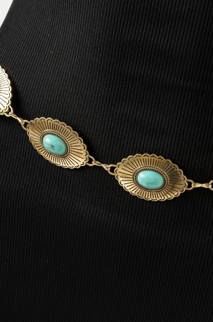 Across The Room Western Belt Gold