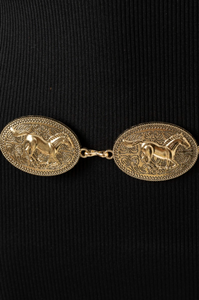 By Surprise Horse Chain Belt