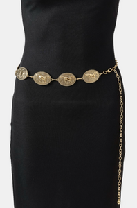 By Surprise Horse Chain Belt