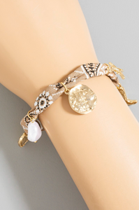 Speak Now Bandana Bracelet Brown