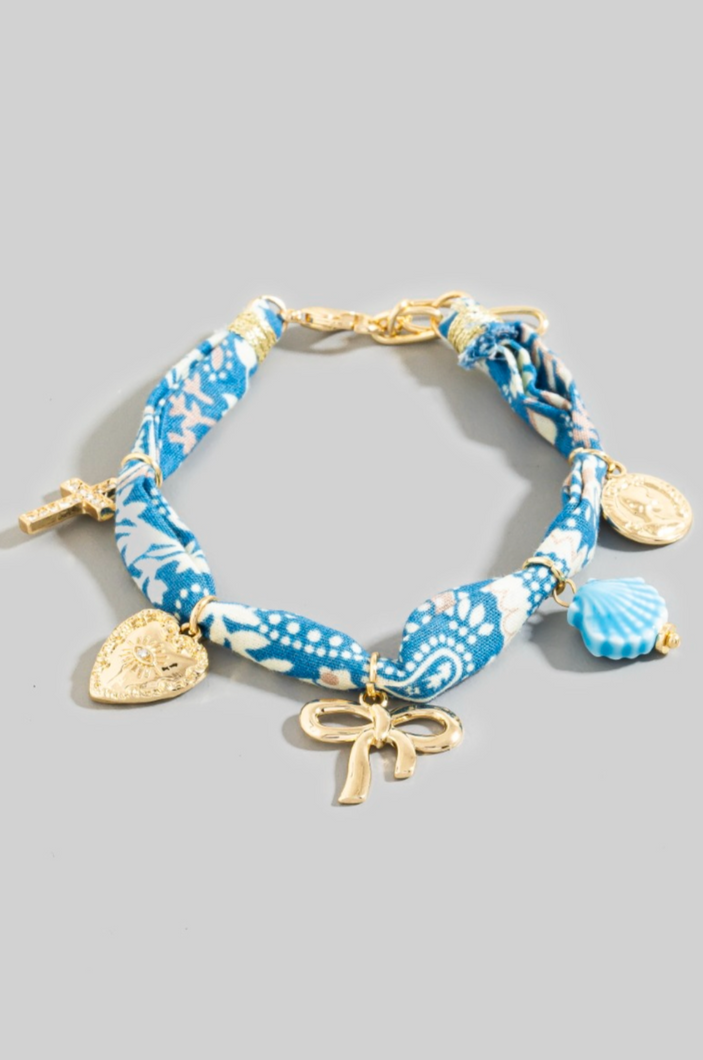 Give Way Bandana Bracelet Blue