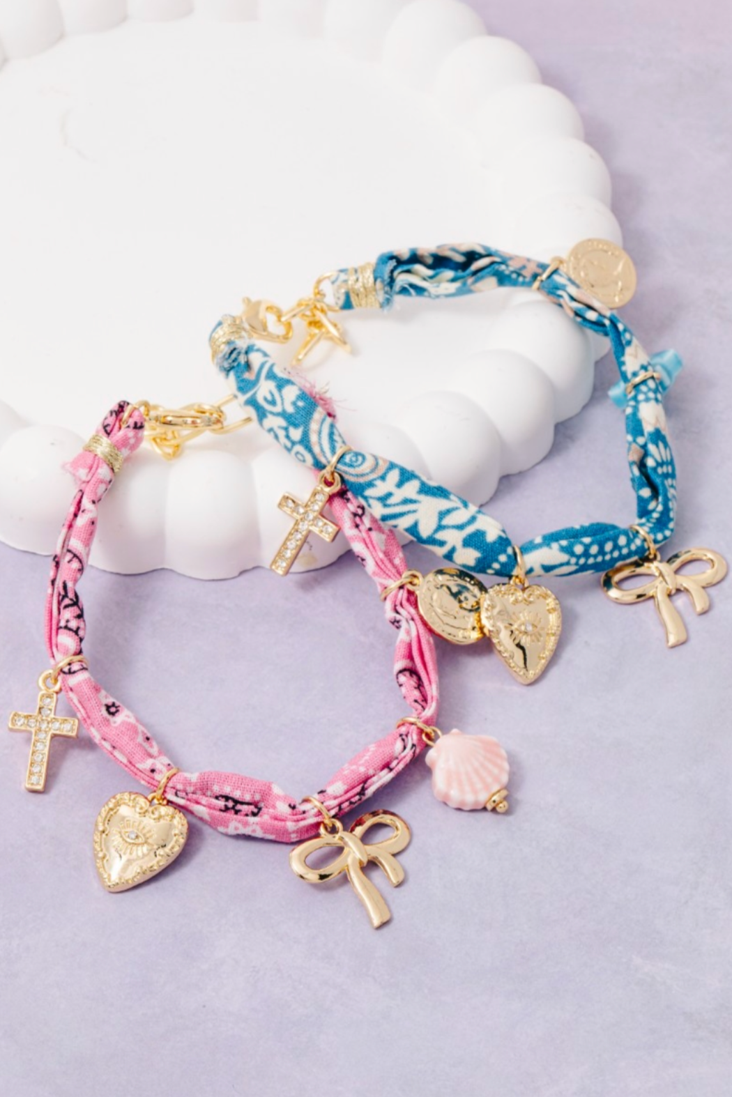 Give Way Bandana Bracelet Pink