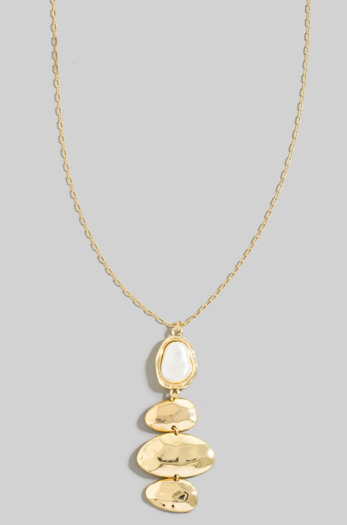 Sweet Like Cinnamon Pearl Necklace
