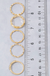 Now Or Never Ring Set