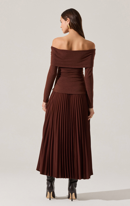 Tanaia Mixed Media Dress