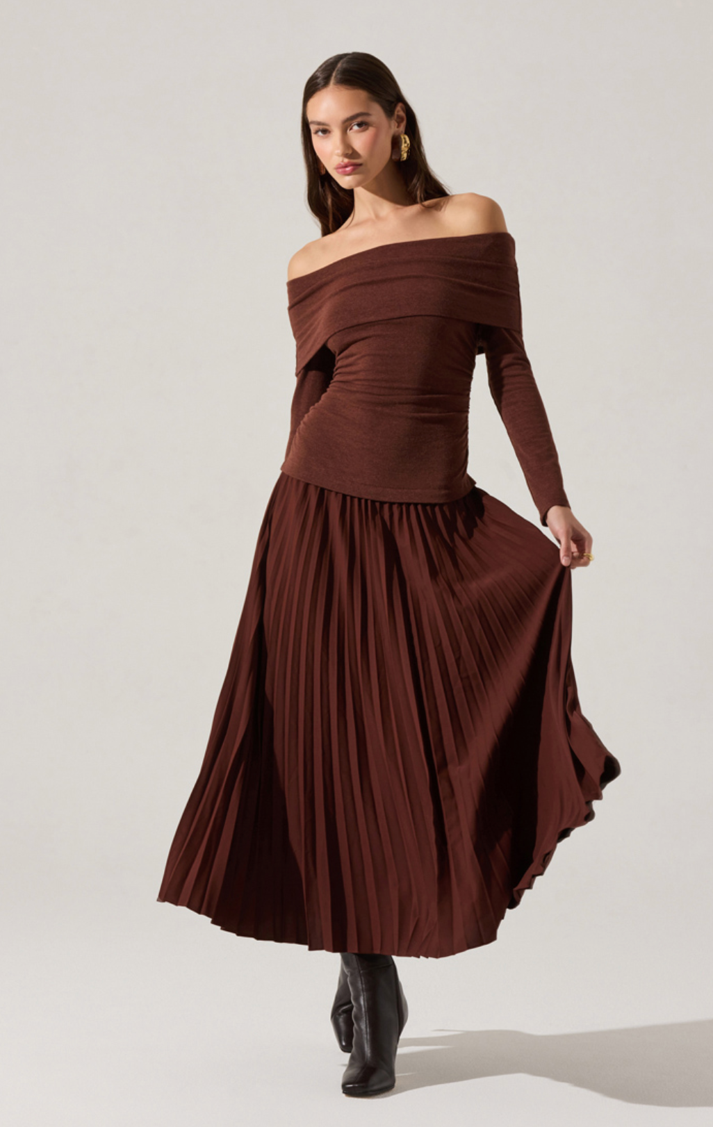 Tanaia Mixed Media Dress