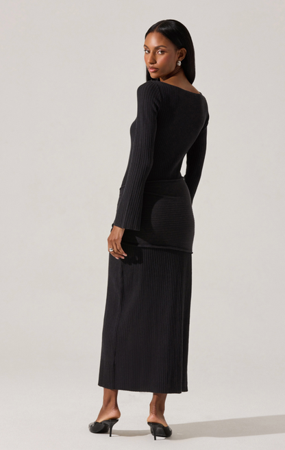 Arwyn Long Sleeve Sweater Dress