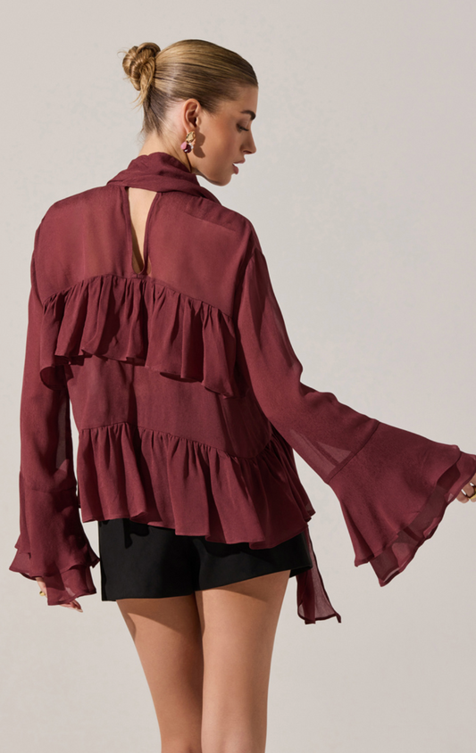 Fae Ruffle Top