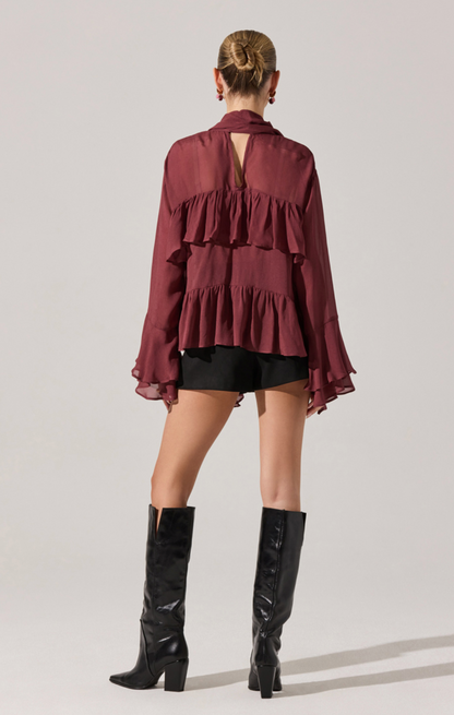 Fae Ruffle Top