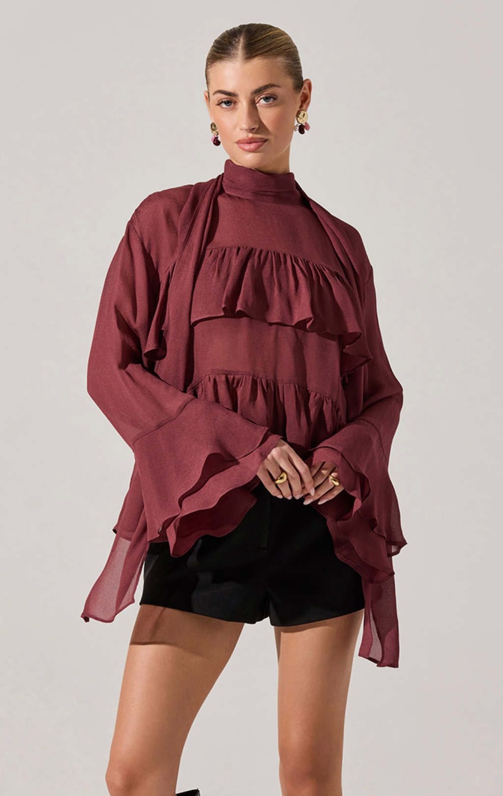 Fae Ruffle Top