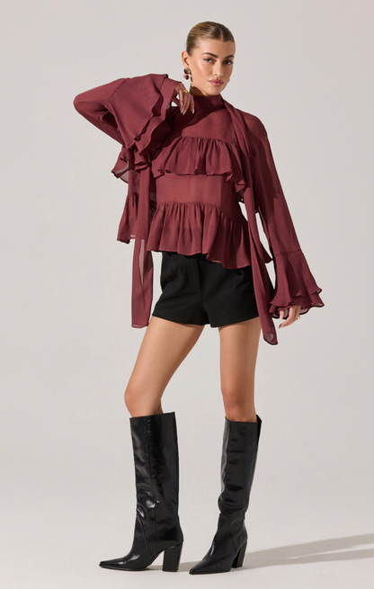 Fae Ruffle Top