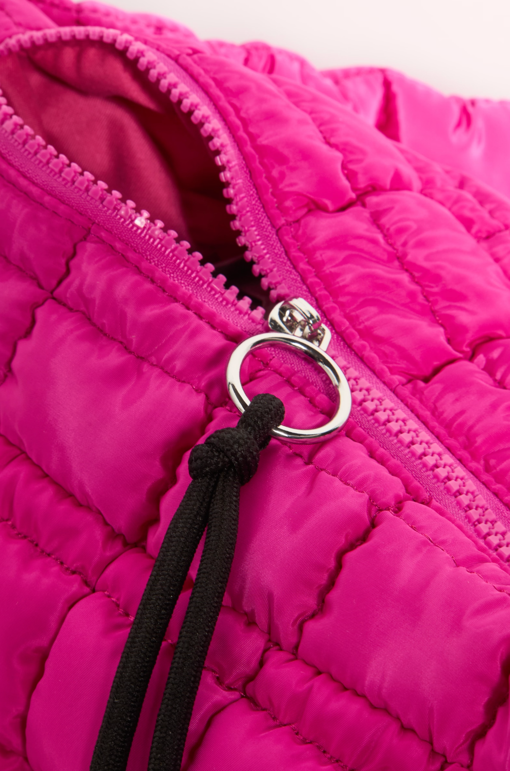 Quilted Carryall Bag Fuchsia Flirt