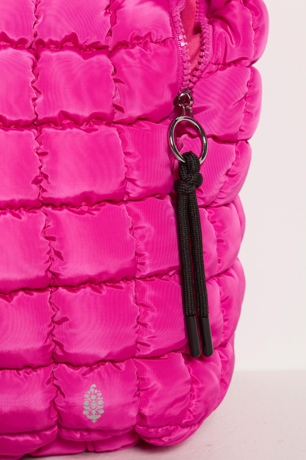 Quilted Carryall Bag Fuchsia Flirt