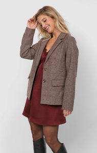 Ambition Houndstooth Blazer