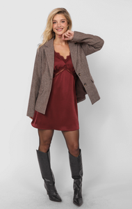 Ambition Houndstooth Blazer