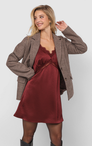 Ambition Houndstooth Blazer