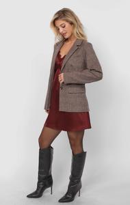 Ambition Houndstooth Blazer