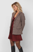 Load image into Gallery viewer, Ambition Houndstooth Blazer