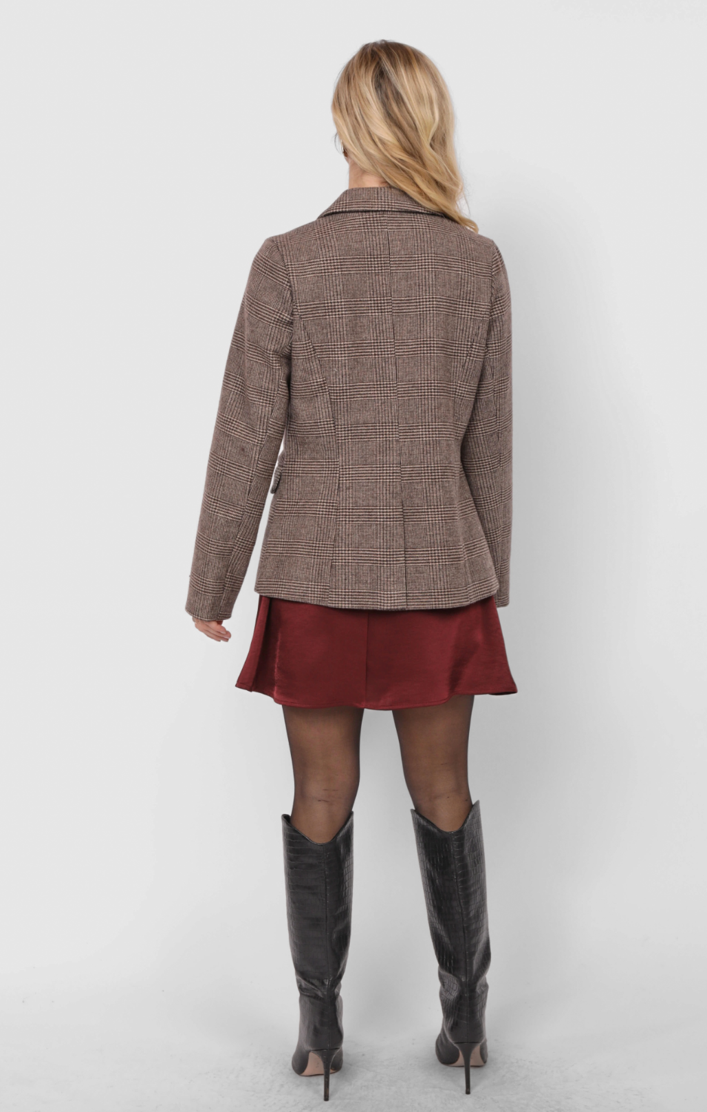 Ambition Houndstooth Blazer