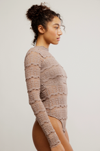 Load image into Gallery viewer, Angelina Bodysuit Mocha