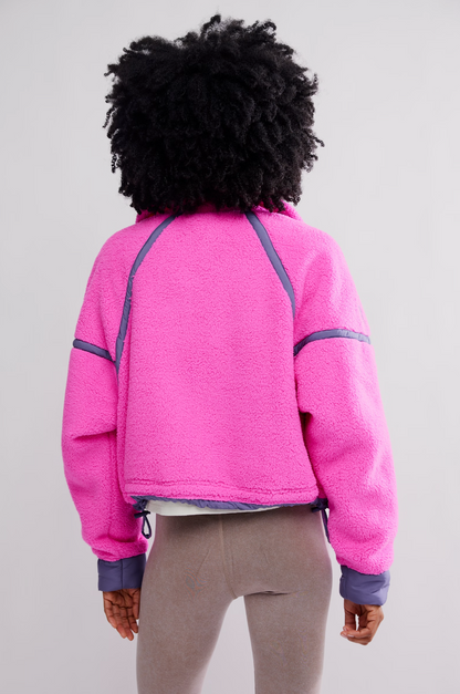 Mountain High Half Zip Fuschia