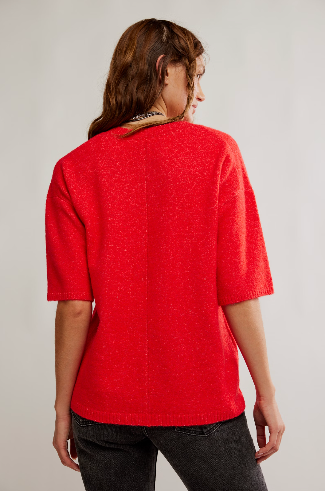 Margot Sweater Tee Cherry Pop