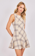 Load image into Gallery viewer, Cedar Plaid Drop Waist Dress