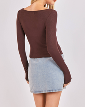 Load image into Gallery viewer, Ronan Boat Neck Knit Top