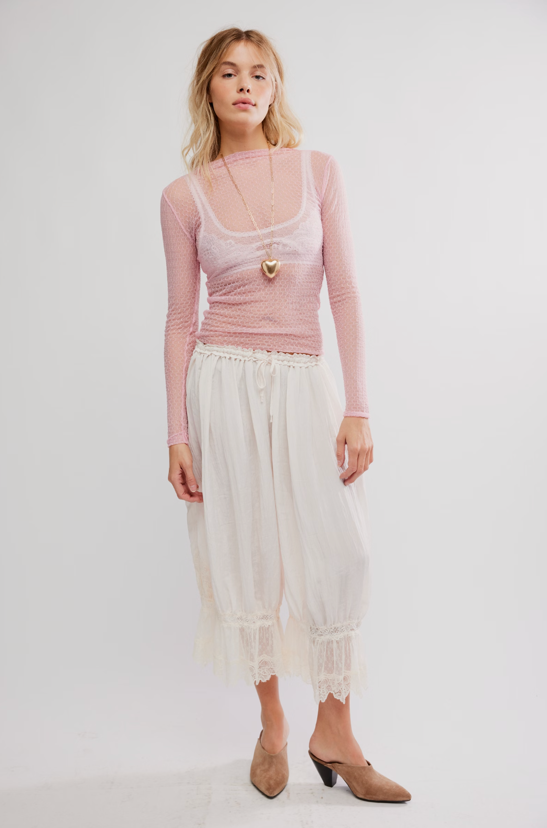 Minding My Business Top Tickled Pink