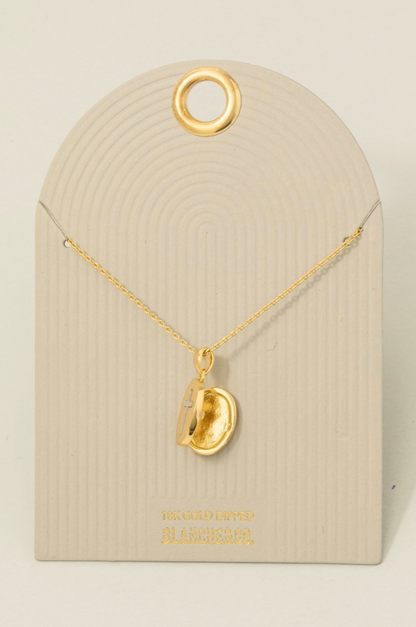 Faithlight Oval Pendant Necklace