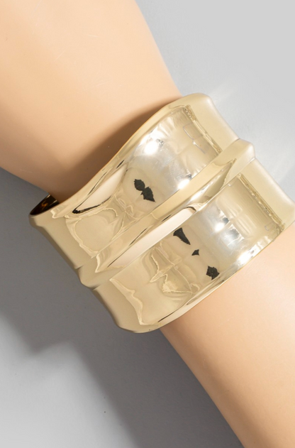 Gilded Edge Wide Cuff