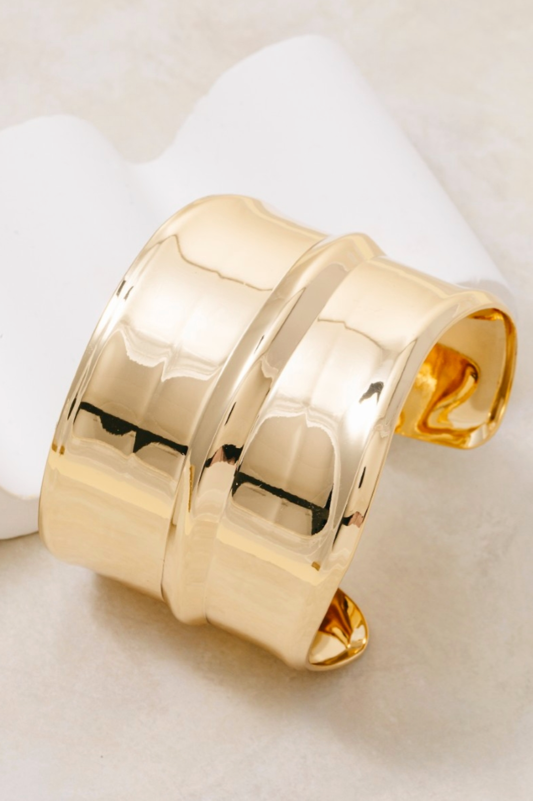Gilded Edge Wide Cuff