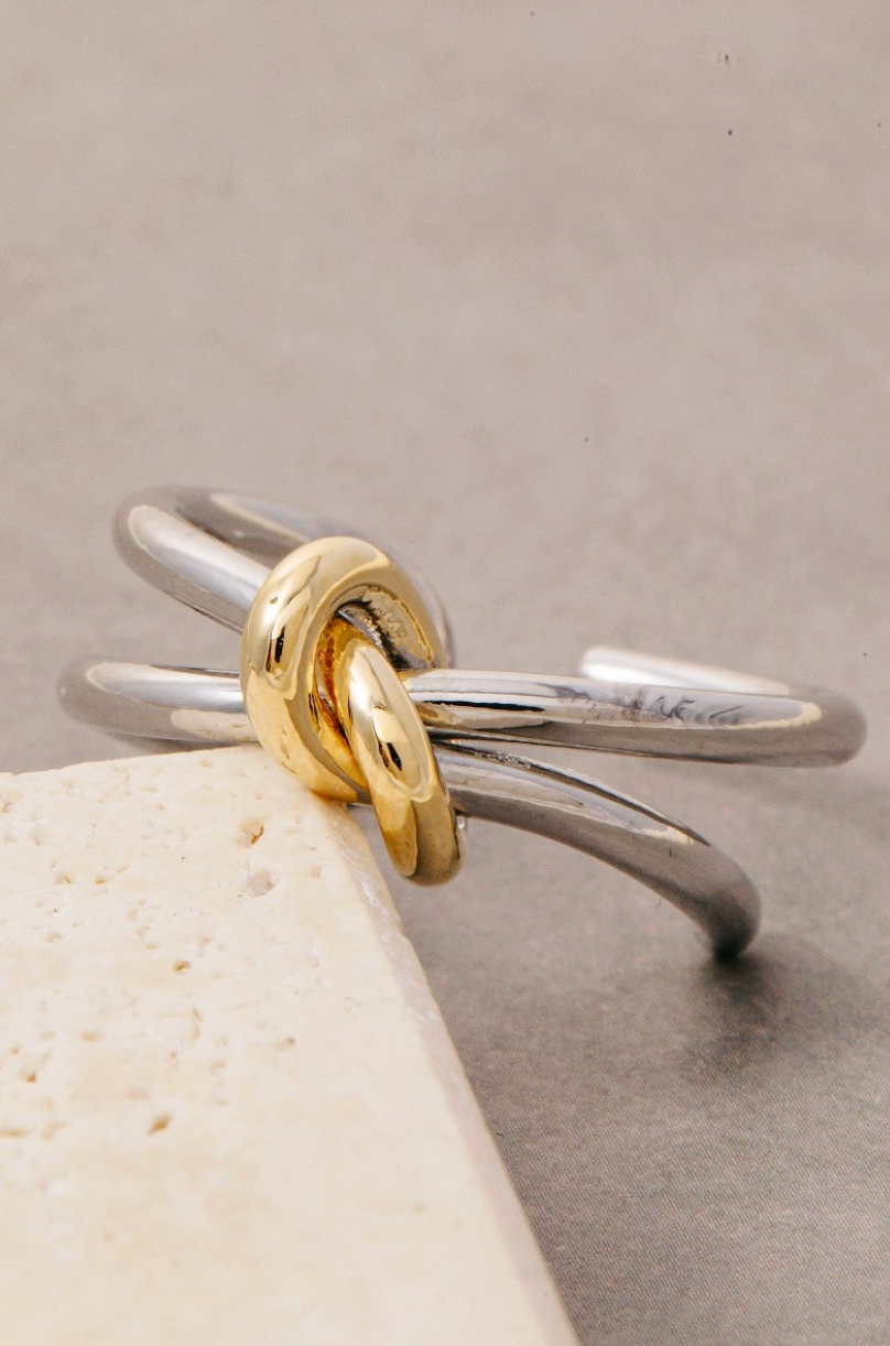 Unity Knot Open Ring