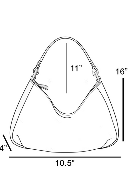 Sloane Luxe Hobo Bag