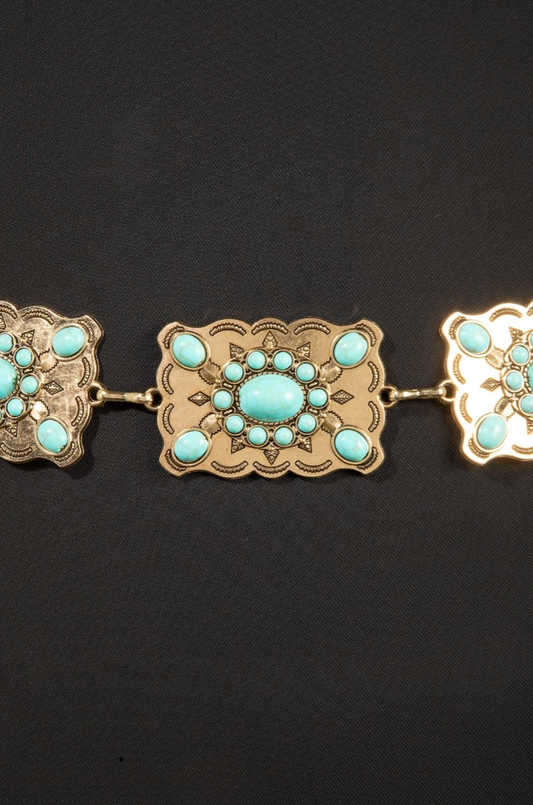Mesa Jewel Chain Belt